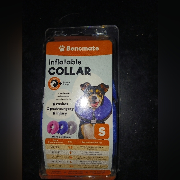 Benchmade Inflatable Collar, blue, Small - Picture 2 of 3